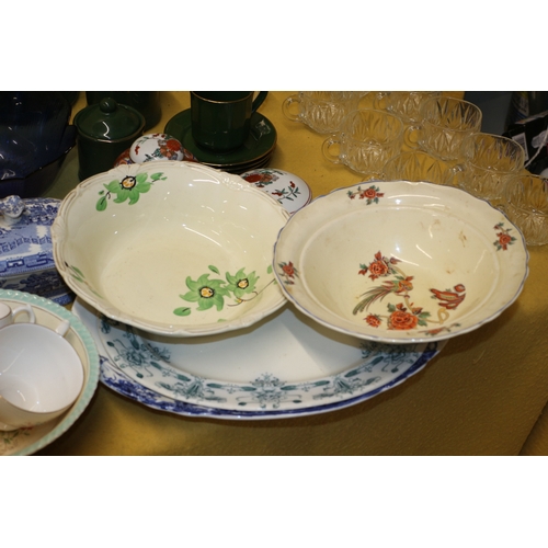 337 - Large Mixed Lot of Interesting Items including Various Aged Plates, Novelty Teapots and Other Items