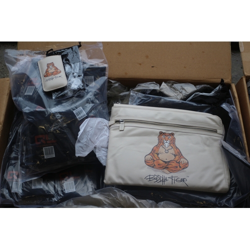 346 - Large Quantity over 2 Boxes, of Phone and Laptop Cases by Buddha Tiger - All Brand New