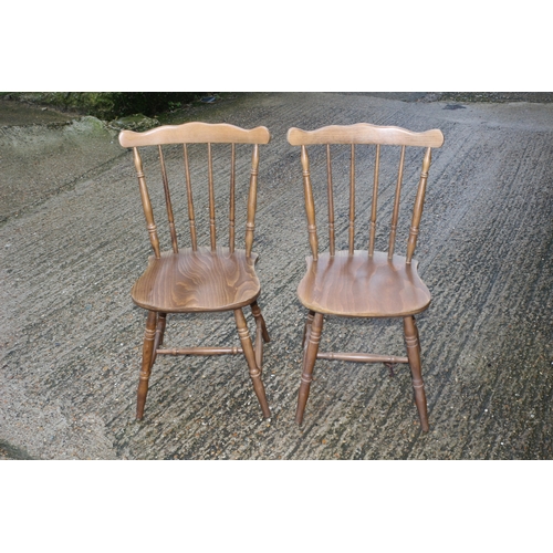 356 - Pair of Spindle Back Chairs