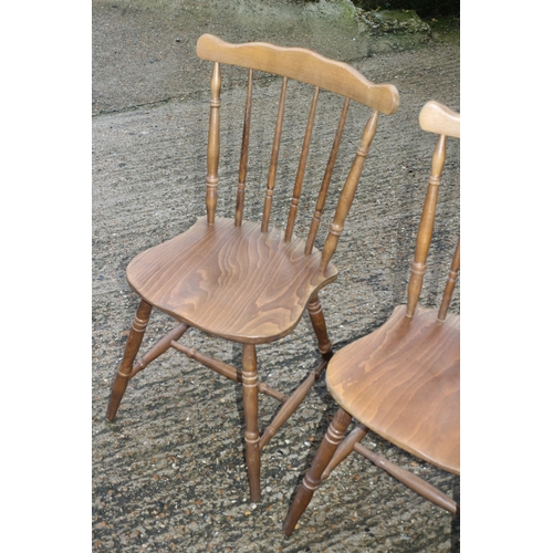 356 - Pair of Spindle Back Chairs