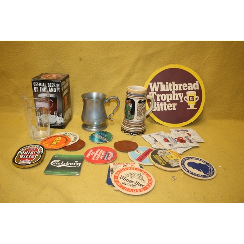 380 - Selection of Brewery Items