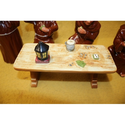 101 - x4 Monks With Table