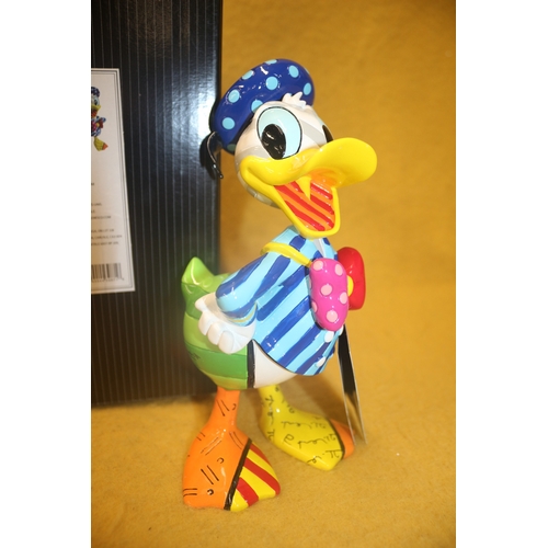 105 - Britto Disney Donald Duck, Tiny Chip to foot