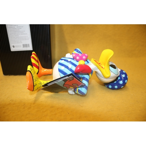 105 - Britto Disney Donald Duck, Tiny Chip to foot