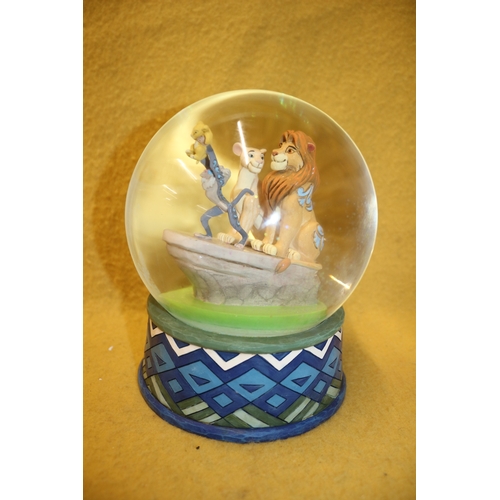 117 - Disney Lion King Snow Globe 