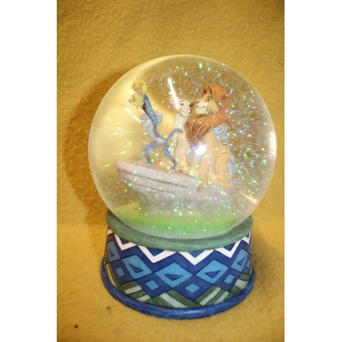 117 - Disney Lion King Snow Globe 