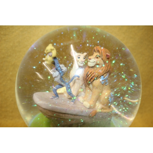 117 - Disney Lion King Snow Globe 