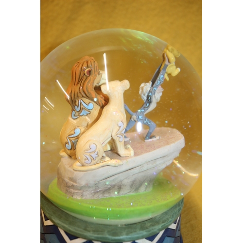 117 - Disney Lion King Snow Globe 