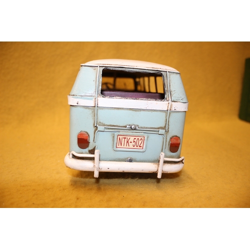 130 - Tin Plate Campervan, 33cm Long