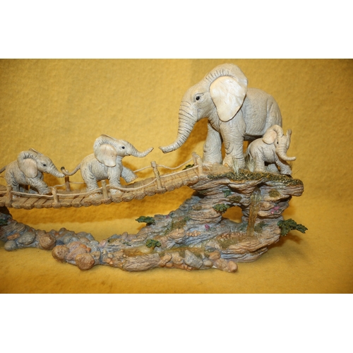 147 - Tuskers 91157 Safe Crossing Exclusive Club Piece for 2005, 33cm Long