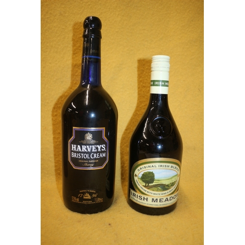 155 - Irish Meadow 70cl and Harveys Bristol Cream 1Litre