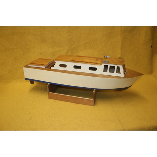 172 - Model Boat, 62cm Long