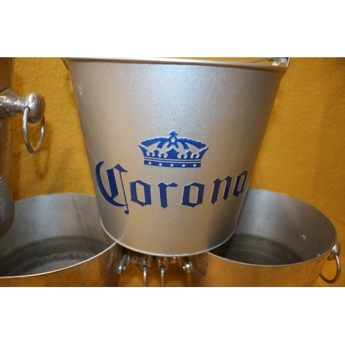 243 - x5 Ice Buckets Including Corona