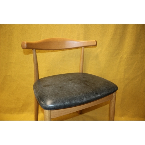 262 - Danish Design Cow Horn Chair