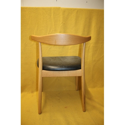 262 - Danish Design Cow Horn Chair