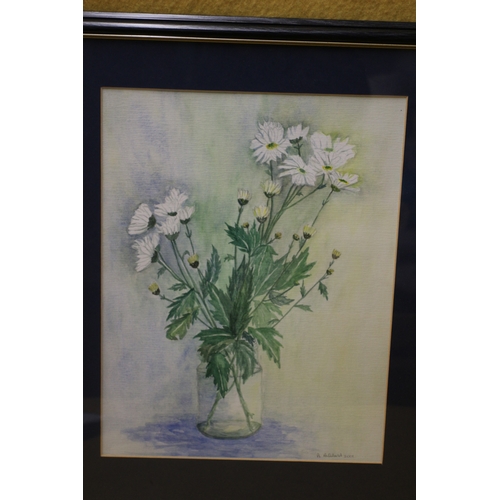 277 - A. Archibald Watercolour Flowers, 55 x 45 cm