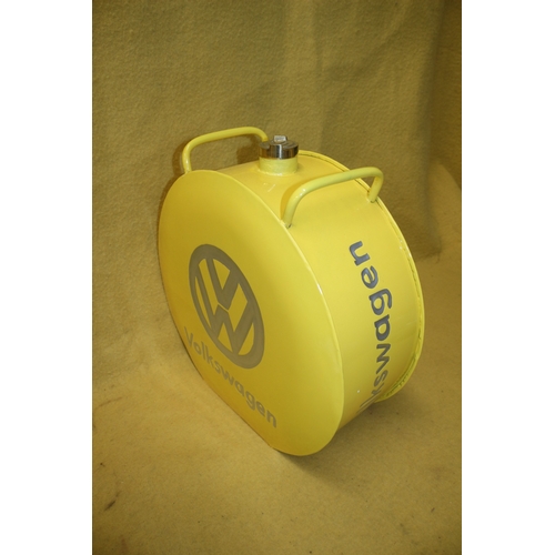 71 - Yellow Volkswagen Petrol Can, 37cm Tall