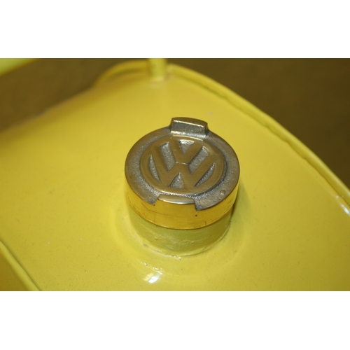 71 - Yellow Volkswagen Petrol Can, 37cm Tall