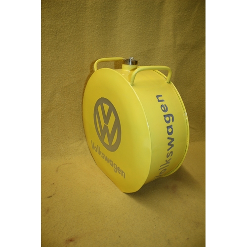 71 - Yellow Volkswagen Petrol Can, 37cm Tall