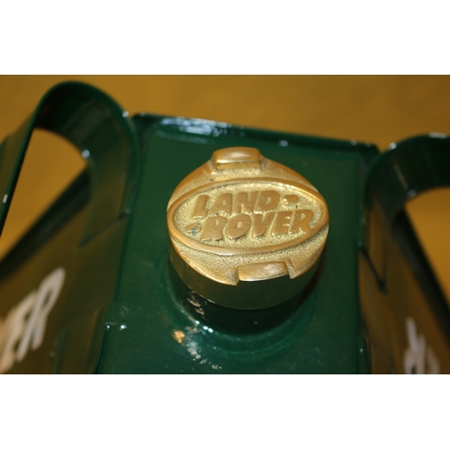 72 - Large Land Rover Green Petrol Can, 34cm Tall