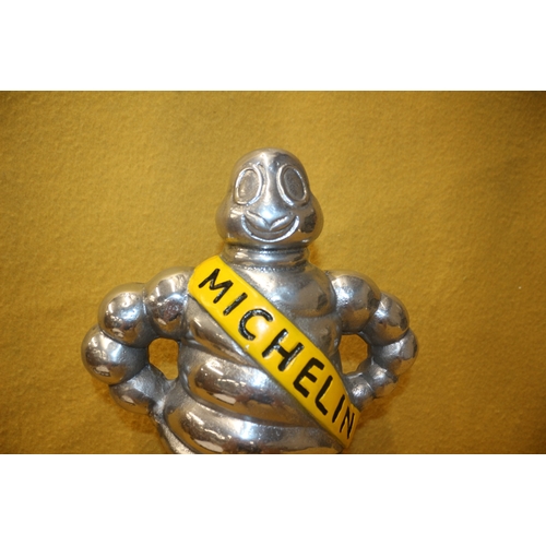 86 - Aluminium Michelin Man, 37cm