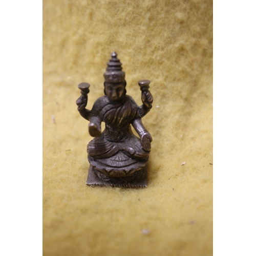 473 - Small Bronze Deity - Lashmi