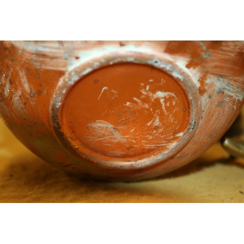 479 - Vintage Coal Scuttle plus Portuguese Copper Kettle, Brass Lizard and Jug