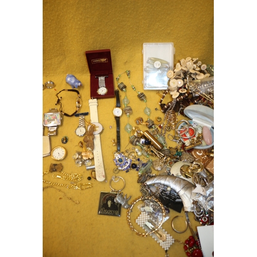 508 - Large Mixed Lot of Costume Jewellery, Watches and Other Interesting Items