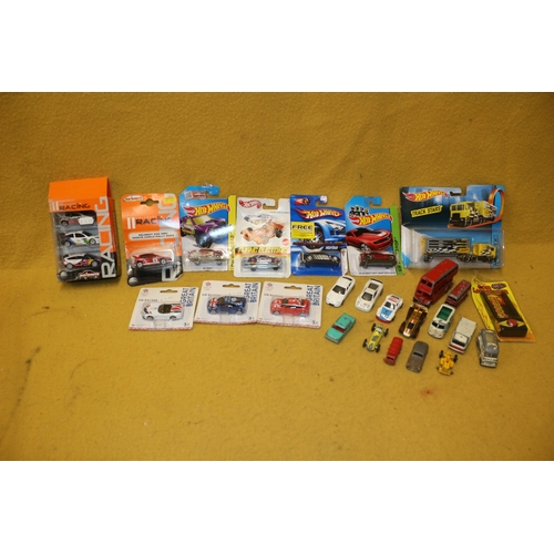 17 - Bundle of Model Cars Including Hot Wheels, Lesney etc