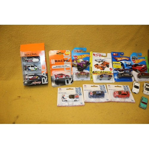 17 - Bundle of Model Cars Including Hot Wheels, Lesney etc