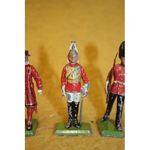 18 - 3 Britain's Soldier/Beefeater Figures