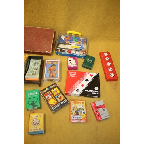 27 - Playing Cards, Games, Monopoly Money etc