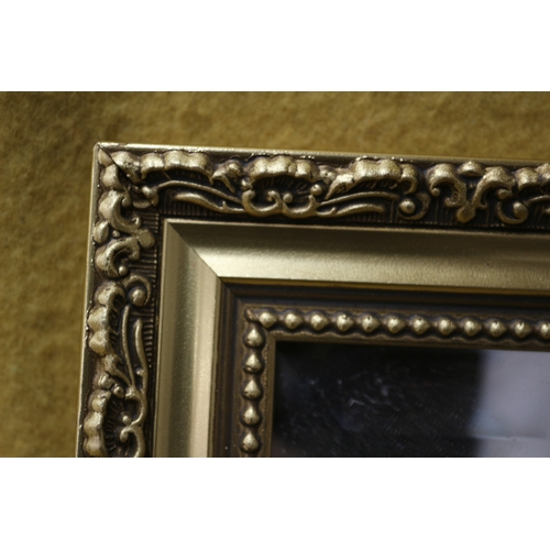 40 - 2 Bevel Edged Gilded Mirrors, Largest is 56 x 86 cm