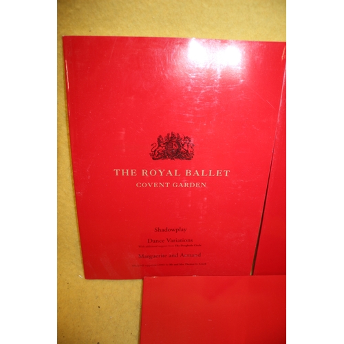 58 - x5 The Royal Ballet Covent garden Brochures