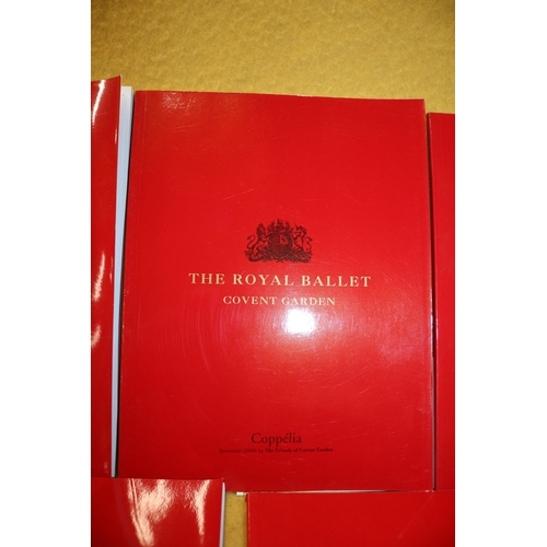 58 - x5 The Royal Ballet Covent garden Brochures