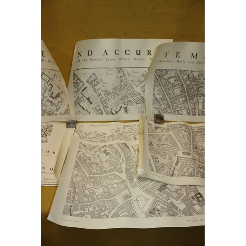 67 - Large Bundle of Maps, A Large and Accurate Map of the City of London