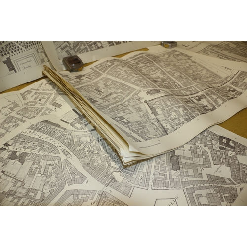 67 - Large Bundle of Maps, A Large and Accurate Map of the City of London