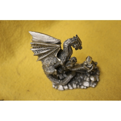 101 - Myth & Magic Dragon Figurines, some chipping, largest 15.5cm