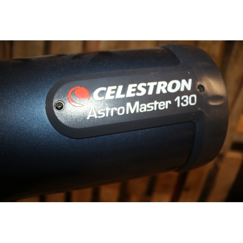 105 - Celestron Astromaster 130 Telescope with Extendable Legs , max 157 cm height