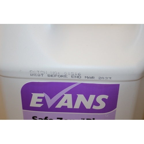 71 - 4 Supernova Sanitising Solution Plus 2x Evans Safe Zone Plus Disinfectant