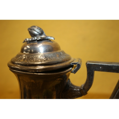 100 - Pewter / Silver Plated Coffee Pots / Tea Pot