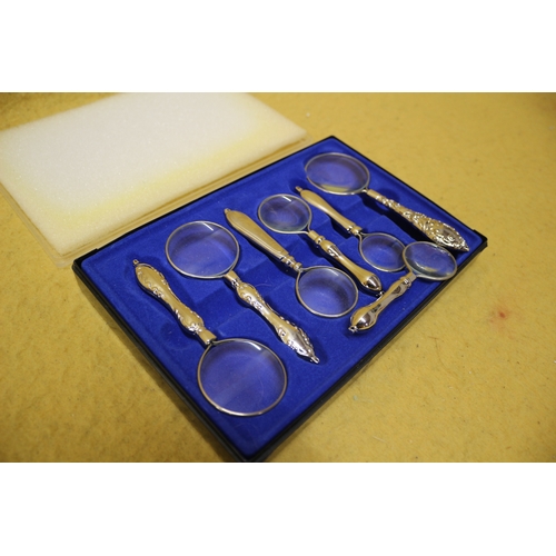 12 - x7 boxed magnifying glasses