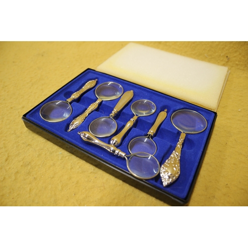 12 - x7 boxed magnifying glasses