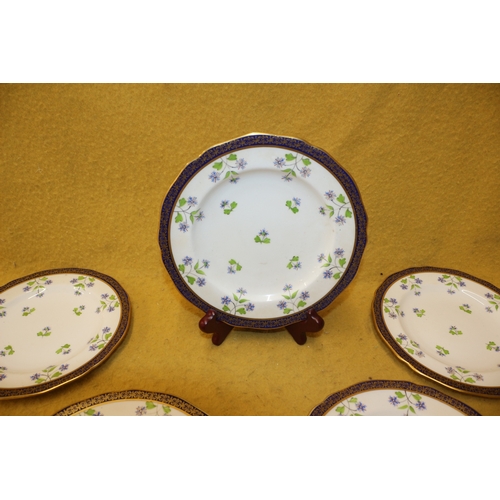 25 - x6 antique Copeland plates, 18.5cm diameter