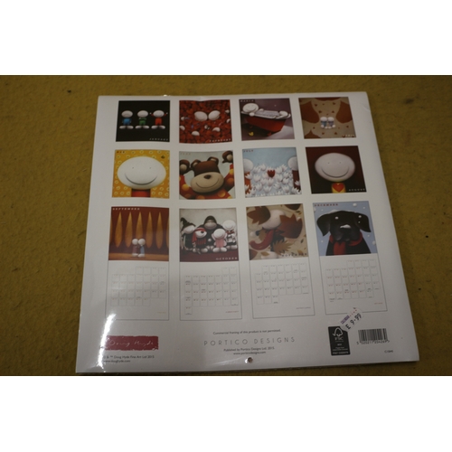 44 - Doug Hyde calender and catalogue plus 2 Alexander Muller calenders and fine art collectors magazine