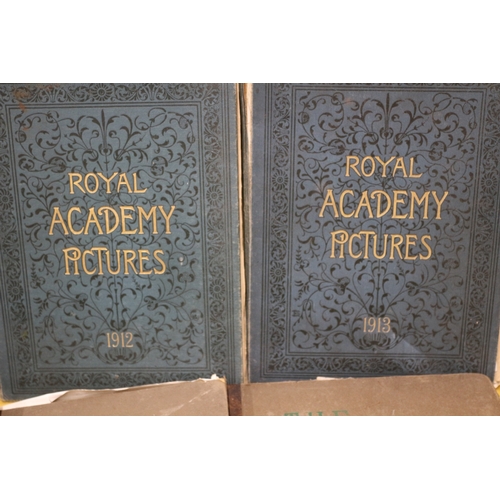 48 - Bundle of Royal Academy pictures books plus The Artist books