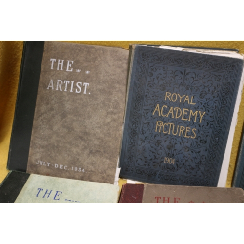 48 - Bundle of Royal Academy pictures books plus The Artist books