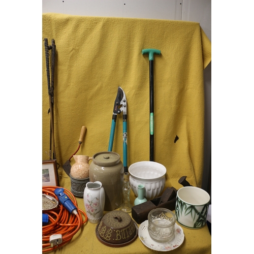 65 - Mixed Lot including Ceramics, Garden Items and More