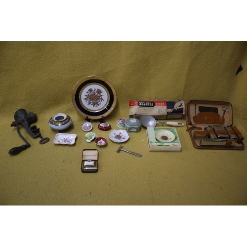 70 - Mixed Lot including Limoges, Wedgwood Jasperware, Royal Crown Derby and More