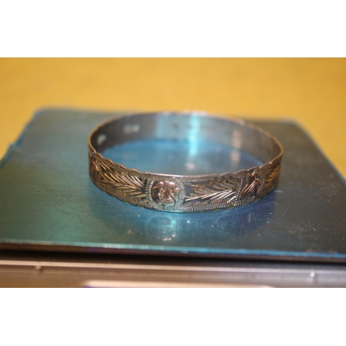 85 - Scottish Silver Hallmarked Christening Bracelet - 10.8g